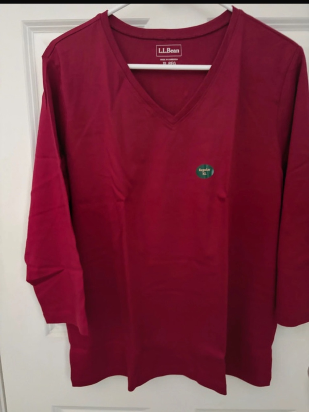 Ladies XL NWT L.L. Bean top